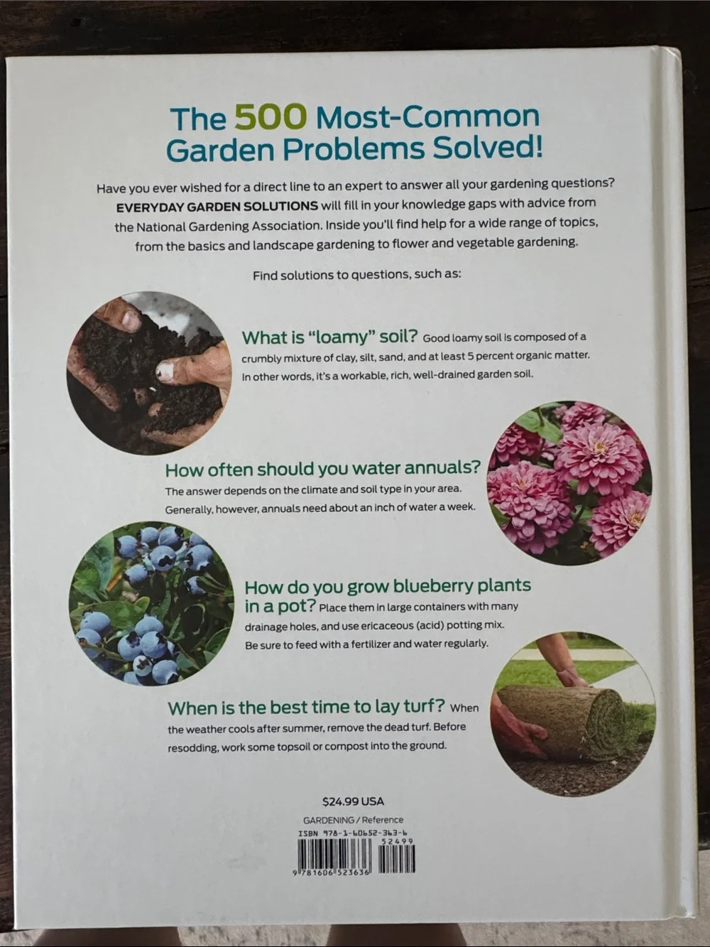 Everyday Garden Solutions Book Brand New never read